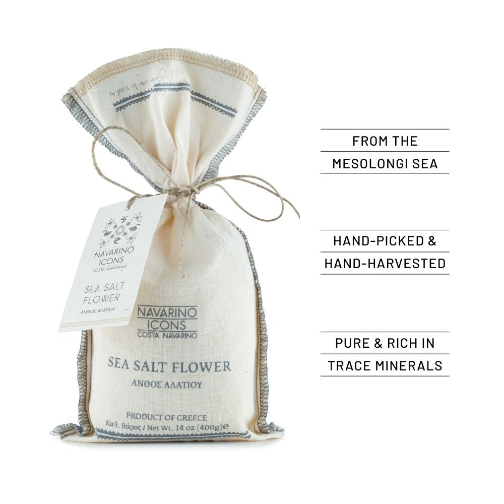 Navarino Icons Sea Salt Flower 400g