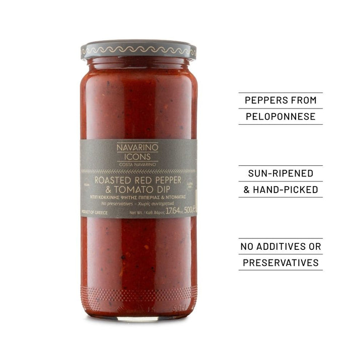 Navarino Icons Red Roasted Pepper & Tomato Dip 500g