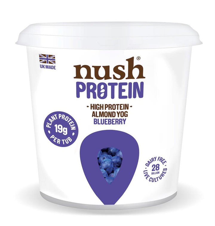 Nush Protein Blueberry Almond Milk Yog 350g
