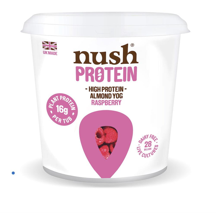 Nush Protein Raspberry Almond M*lk Yog 350g