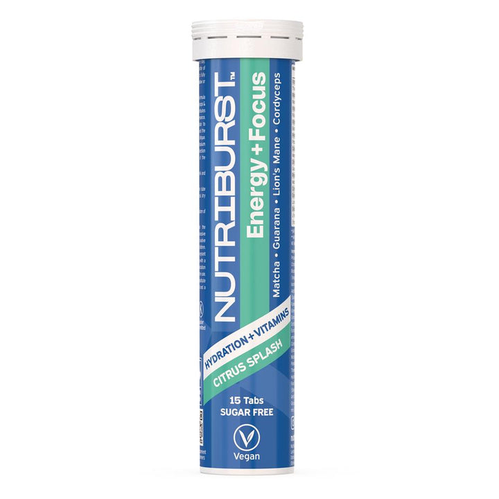Nutriburst Energy Focus + Effervescent 15 Tablets