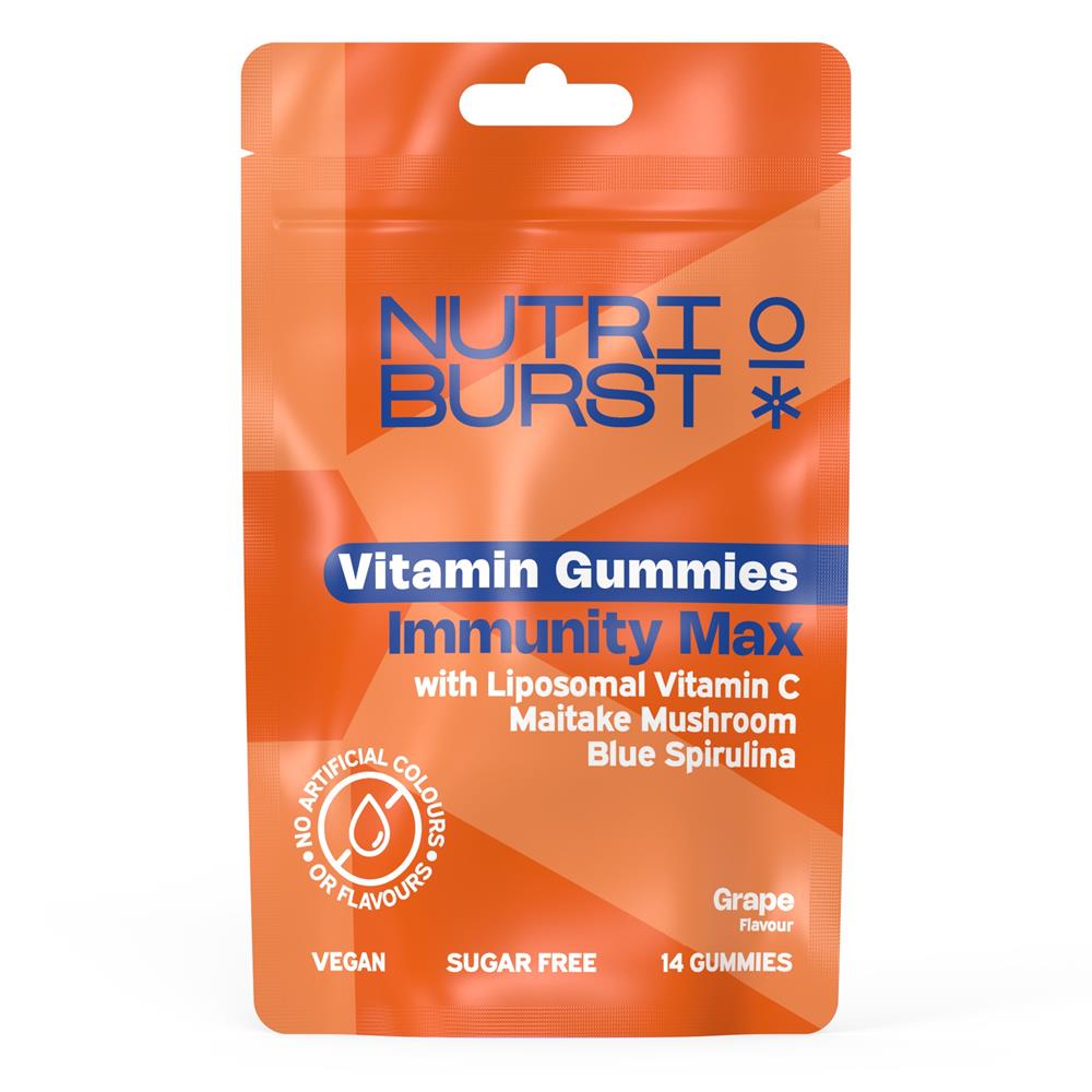 Nutriburst Immunity Max Pouch 14 Gummies