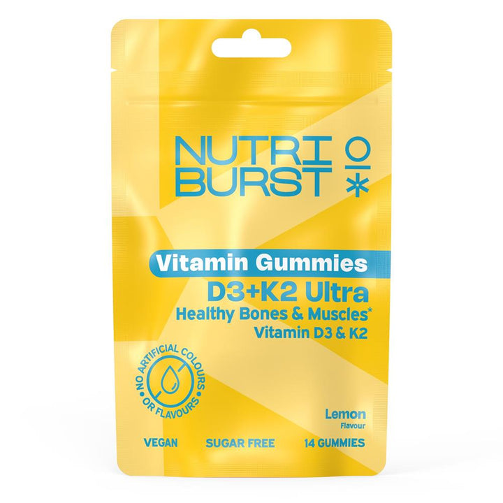 Nutriburst D3+K2 Ultra Pouch 14 Gummies