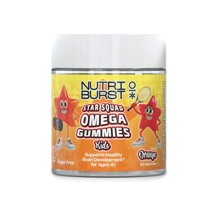 Nutriburst Kids Star Squad Omega + 60 Gummies