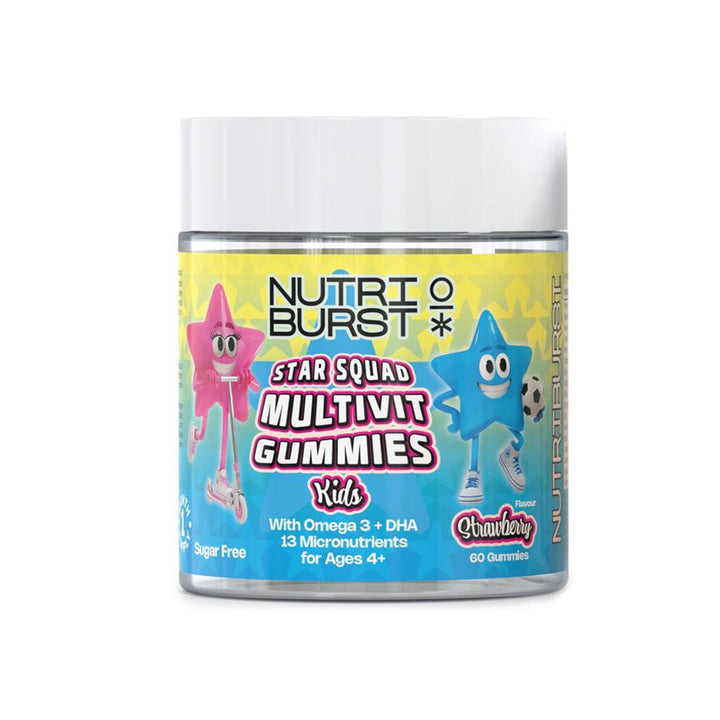 Nutriburst Kids Star Squad Multivit + 60 Gummies