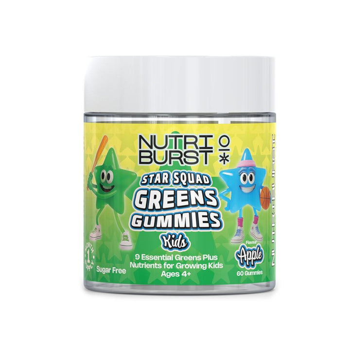 Nutriburst Kids Star Squad Greens + 60 Gummies