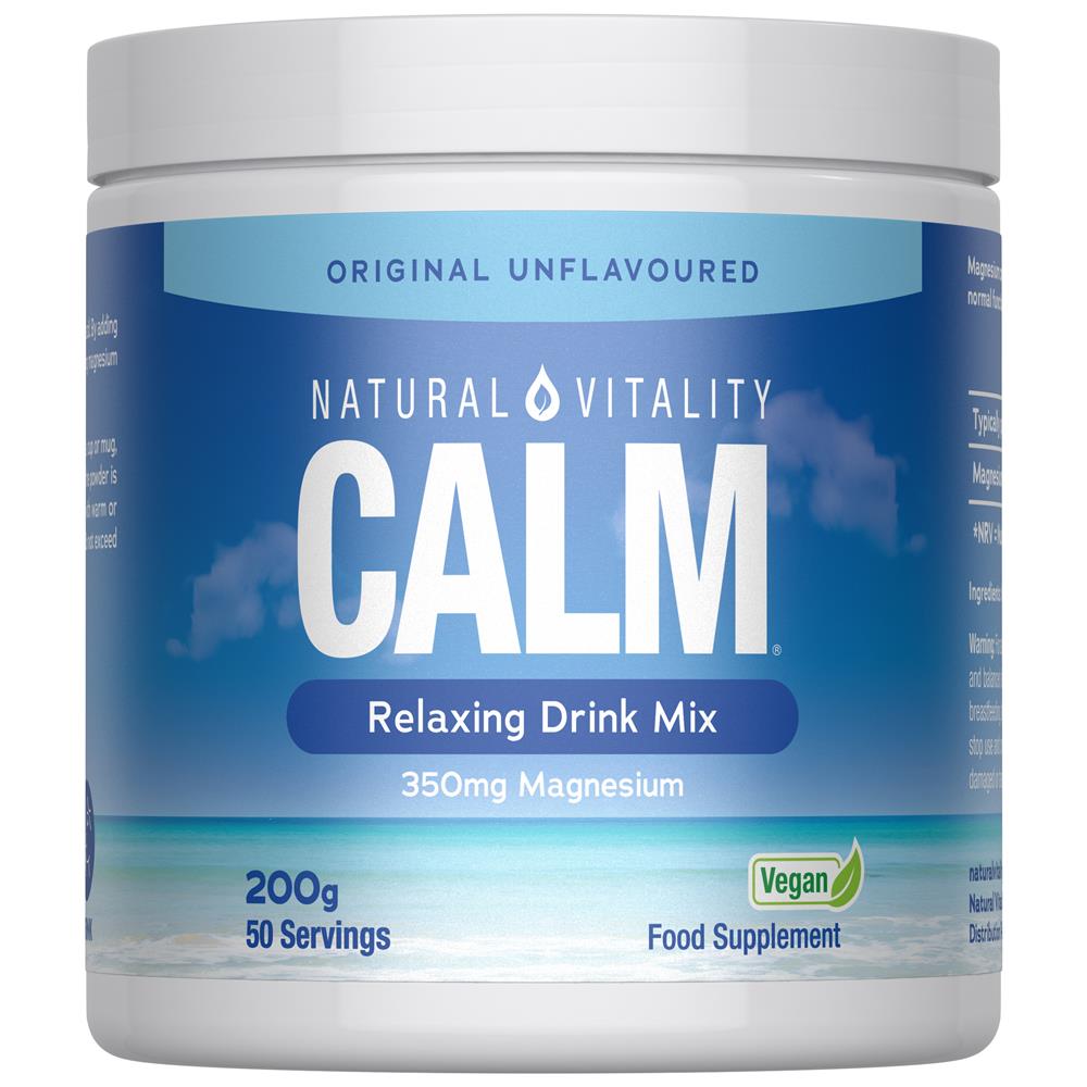 Natural Vitality Calm Relaxing Drink Mix Unflavoured 200g