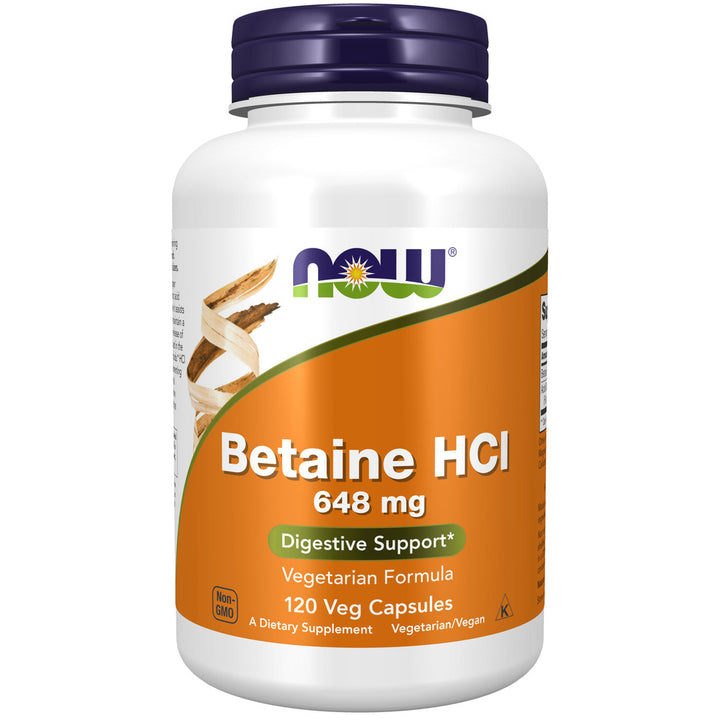 Betaine HCl 648mg - 120 vcaps