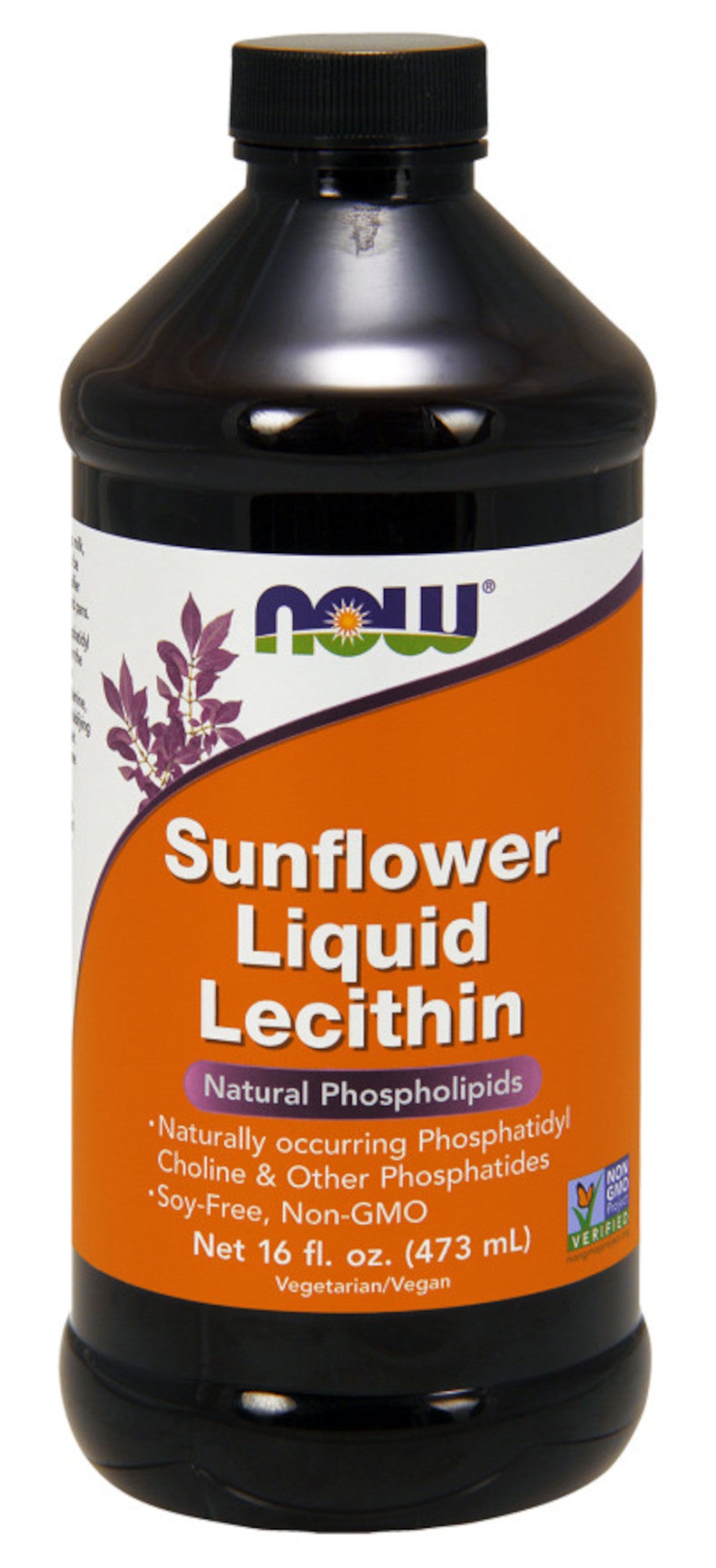 Now Foods Sunflower Lecithin Liquid - 473 ml