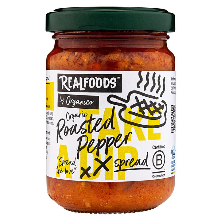 Organic Roasted Red Pepper Spread 140g