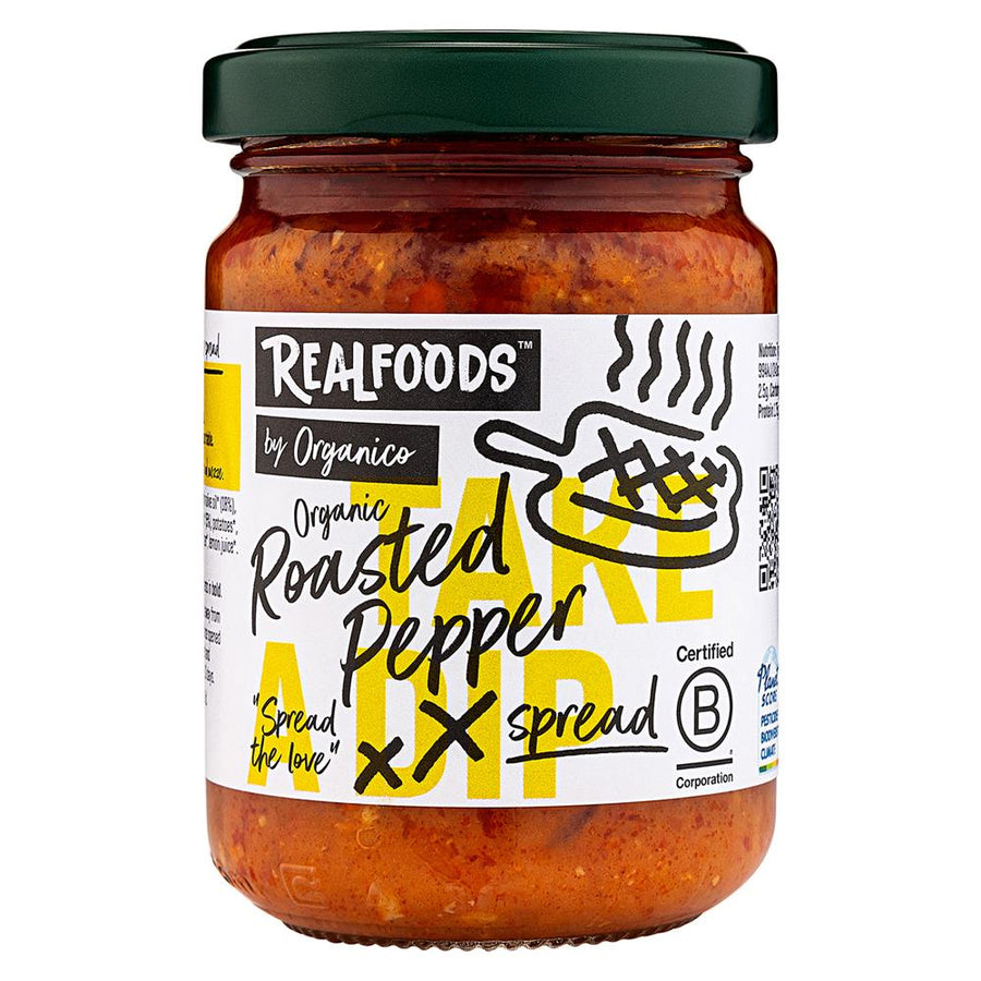 Organic Roasted Red Pepper Spread 140g