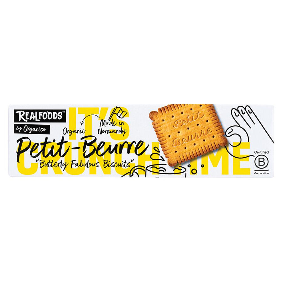Realfoods by Organico Petit Beurre Organic Pure Butter Biscuits 150g
