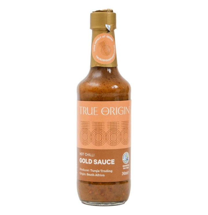 True Origin Gold Hot Chilli Sauce 240ml