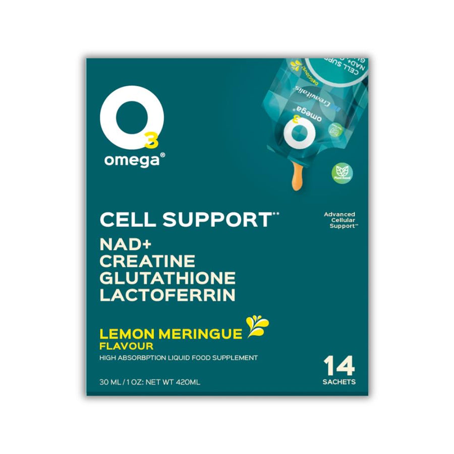 O3Omega Lemon Supplement - box of 14 sachets