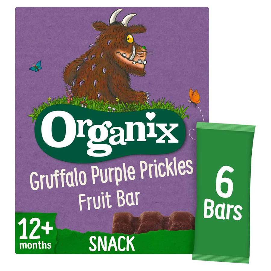 Organix Gruffalo Purple Prickles Fruit Bars (6 x 17g)