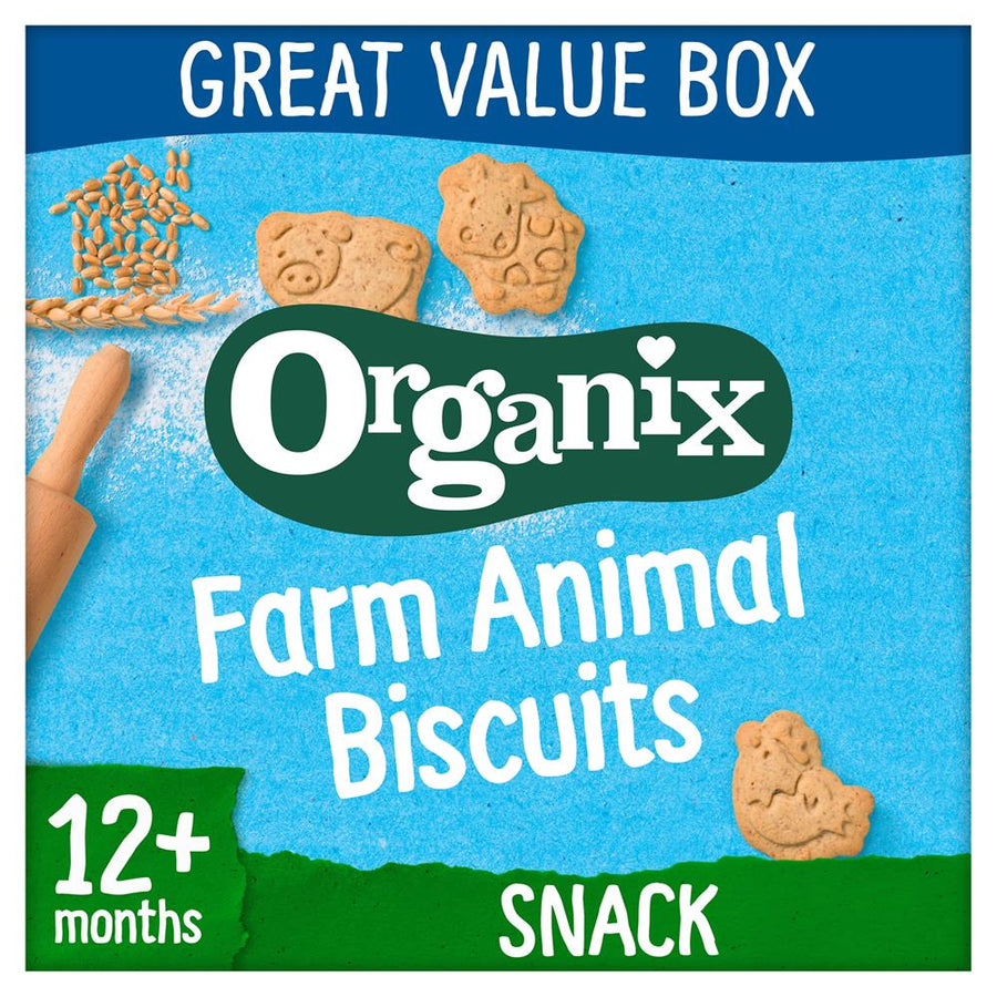 Organix Farm Animal Biscuits 100g