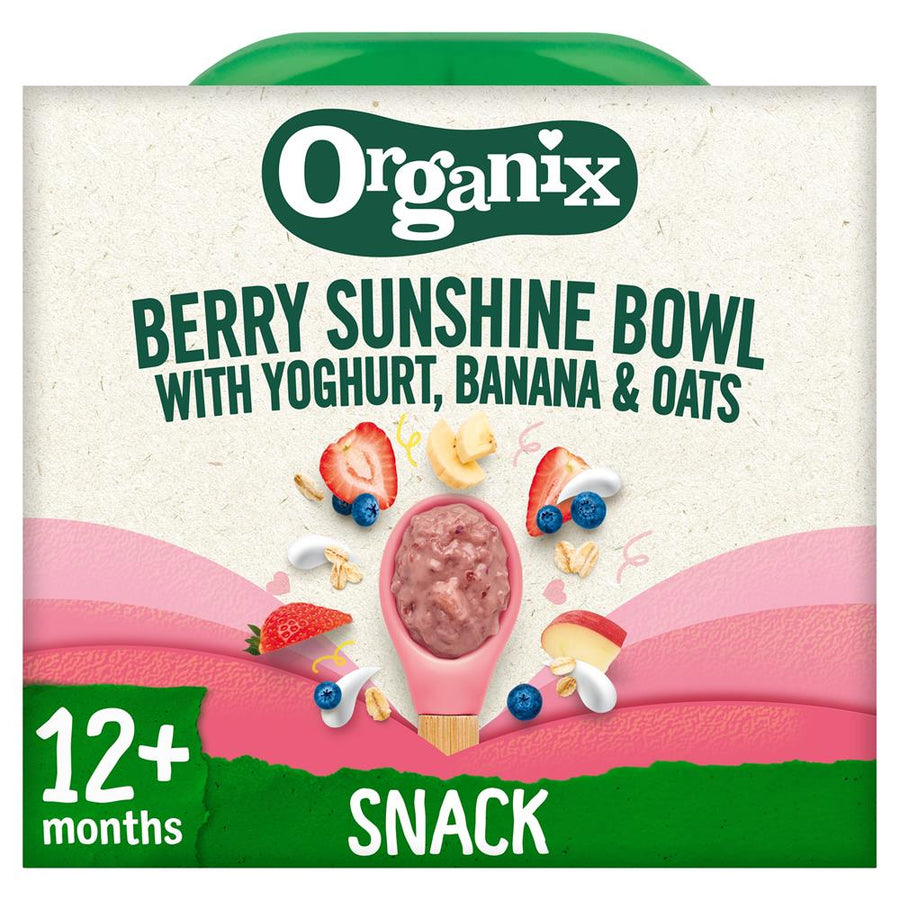 Organix Berry Sunshine Bowl with Yoghurt Banana & Oats (120g)