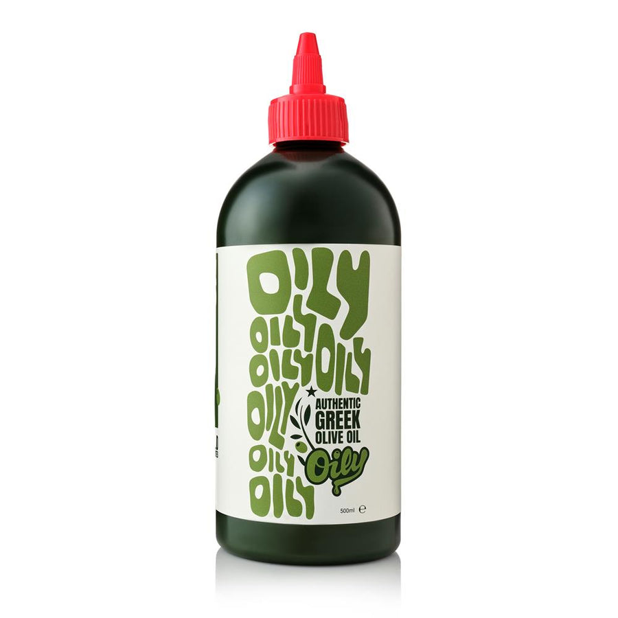 Oily Greek Extra Virgin Olive Oil Squeeze Bottle 500ml