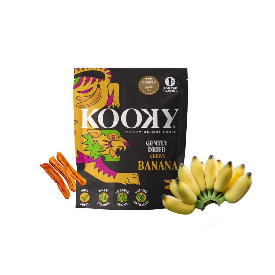 Gently Dried Banana - Chewy
