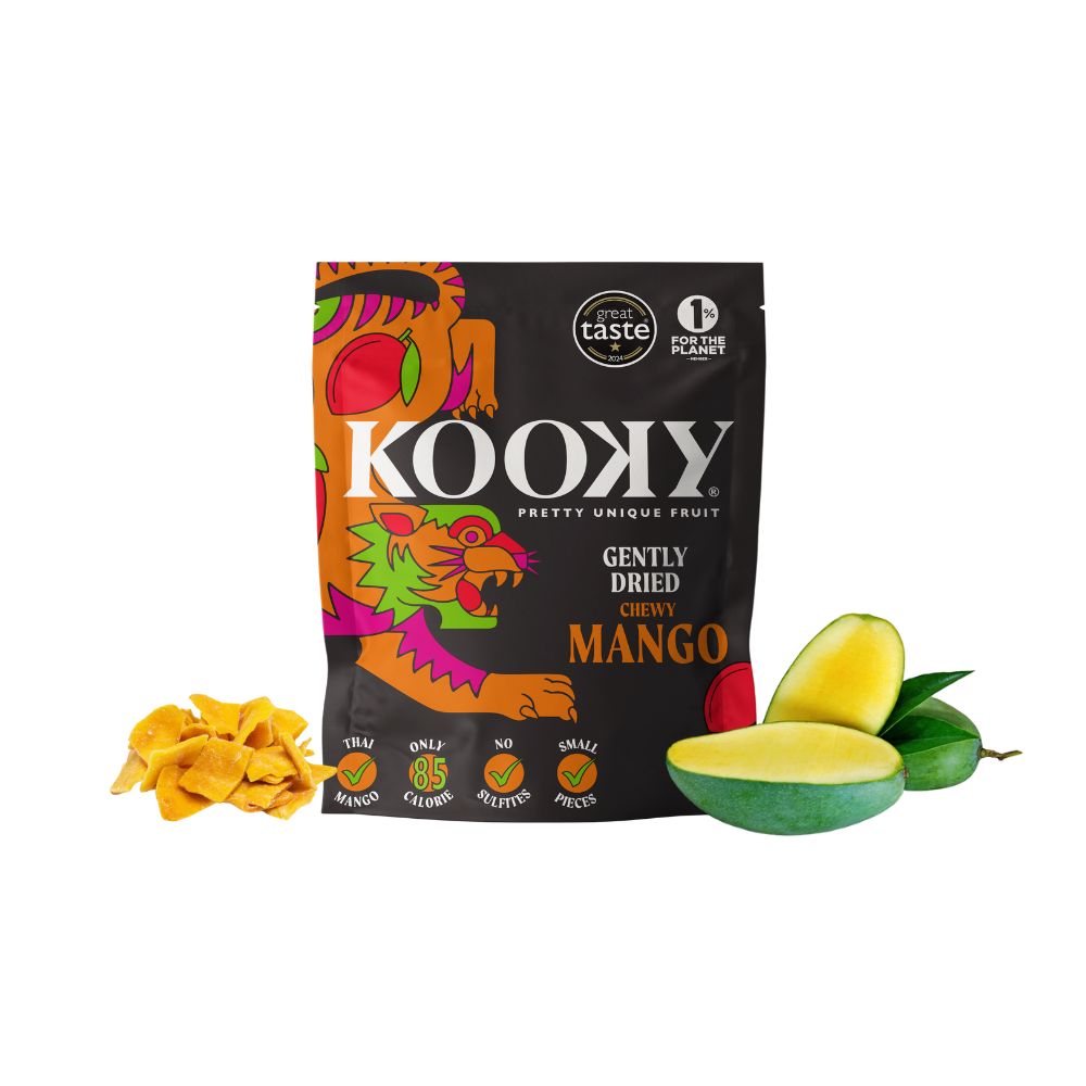 Gently Dried Mango - Chewy 25g