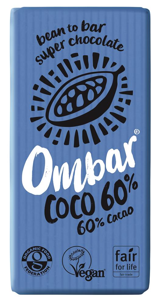 Ombar Organic Vegan 60% Cacao 35g