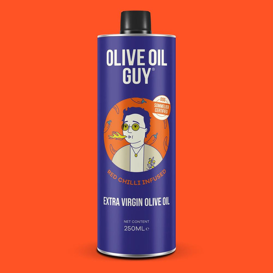 Red Chilli Extra Virgin Olive Oil - 250ml Greek Single Origin
