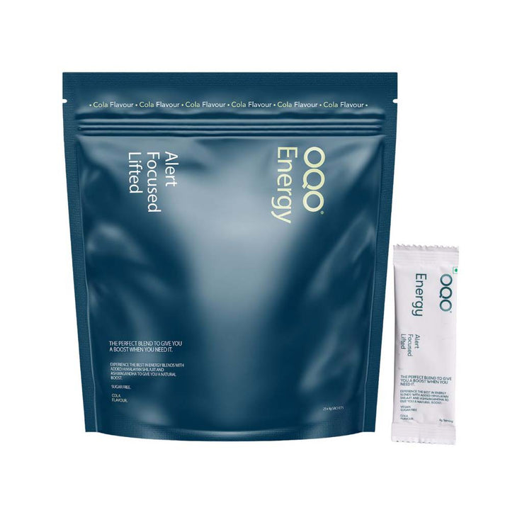 OQO Cola flavour energy sachet