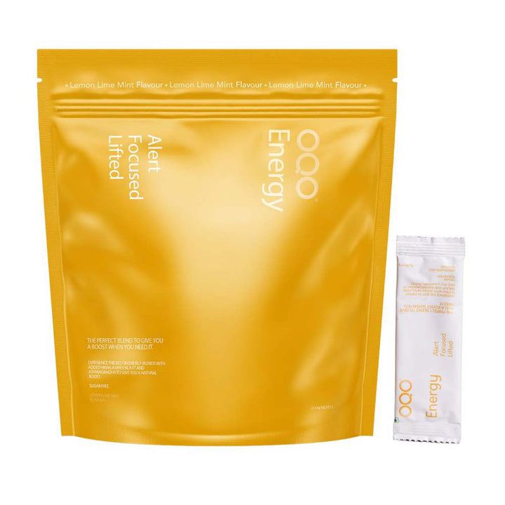 OQO Energy Blend in Lemon Lime Mint flavour
