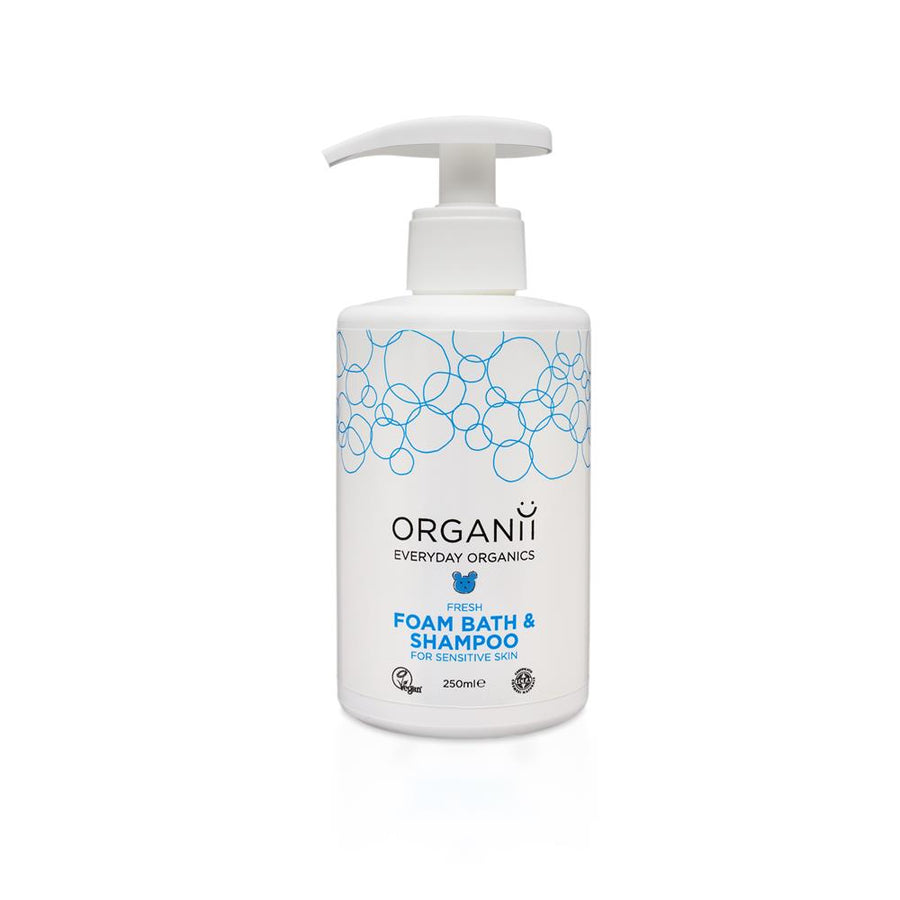 ORGANii Fresh Foam Bath & Shampoo