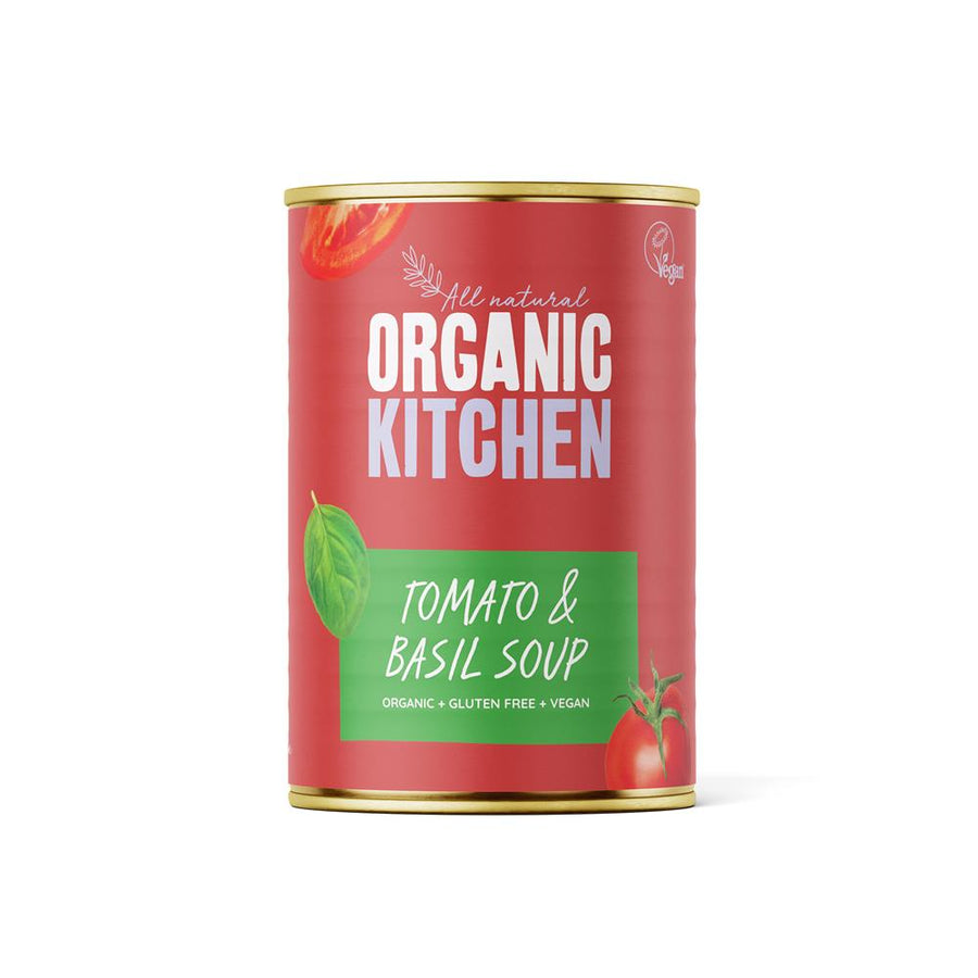 Organic Tomato & Basil Soup 400g