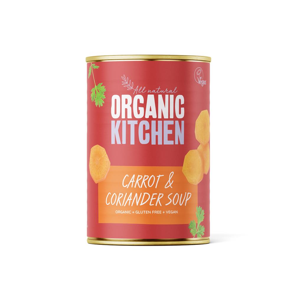 Organic Carrot & Coriander Soup 400g