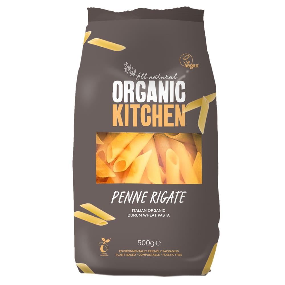 Organic Italian White Wheat Penne 500g Plastic Free