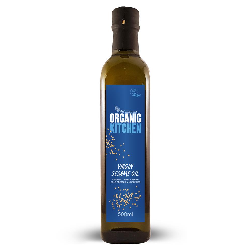 Organic Virgin Sesame Oil 500ml
