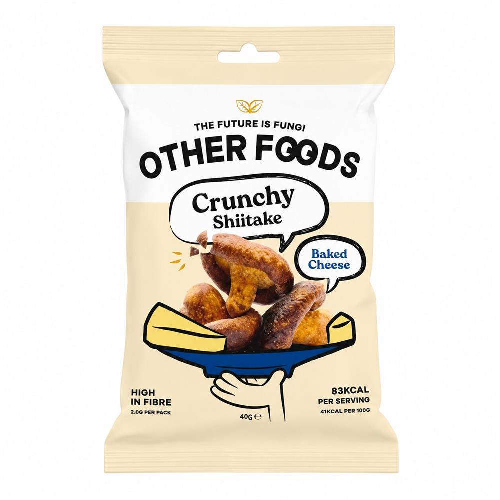 Crunchy Shiitake Baked Cheese Mushrooms 40g