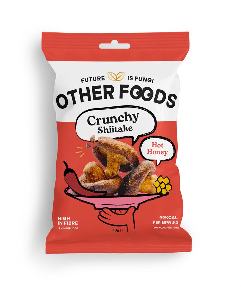 Crunchy ShiitakeHot Honey Mushrooms 40g