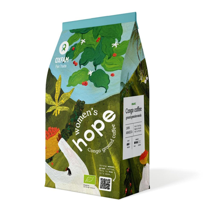 Oxfam Fair Trade - ORGANIC Women's Hope Ground Coffee 250g