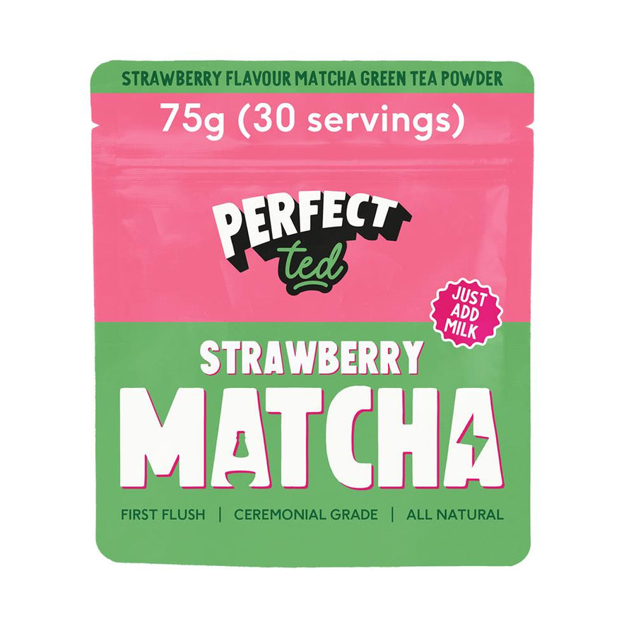 PerfectTed Matcha Powder Strawberry 75g