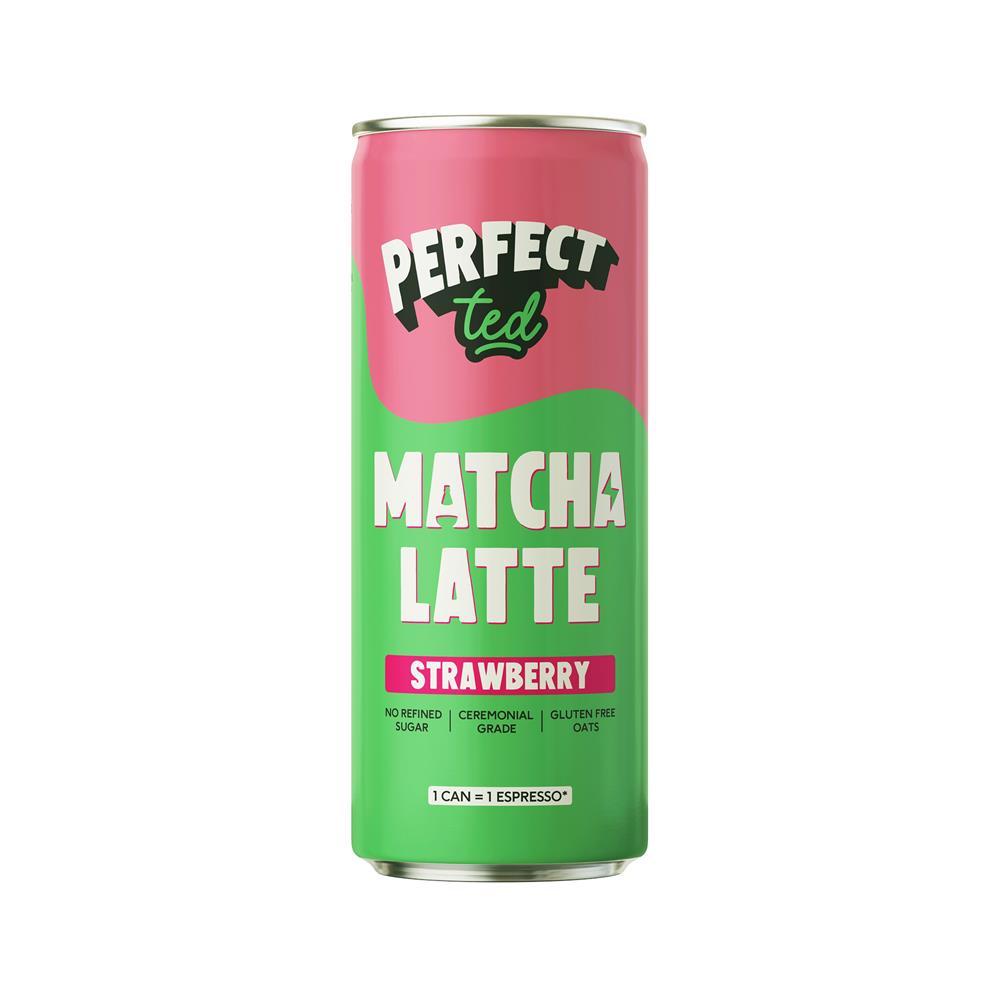 PerfectTed Matcha Latte Strawberry 250ml