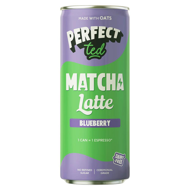 PerfectTed Matcha Latte Blueberry 250ml