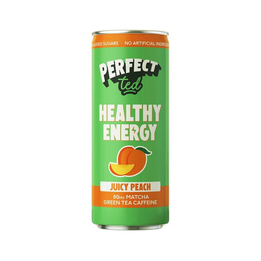 PerfectTed Natural Energy - Juicy Peach 250ml