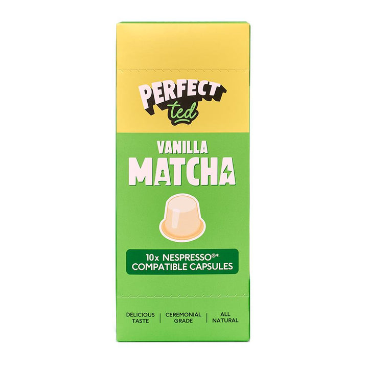 PerfectTed Matcha Pods Vanilla 10x5g