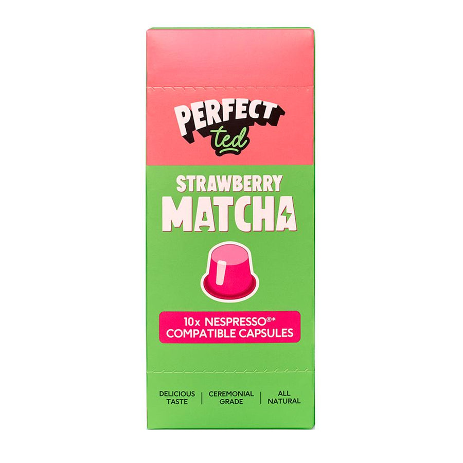 PerfectTed Matcha Pods Strawberry 10x5g