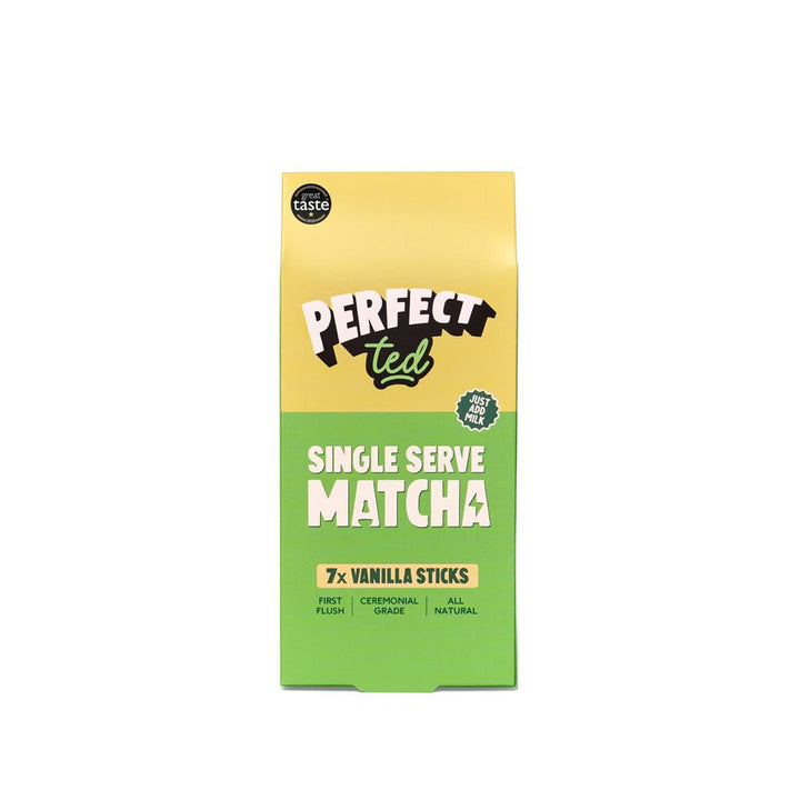 PerfectTed Matcha Powder Sachets Vanilla 7x5g