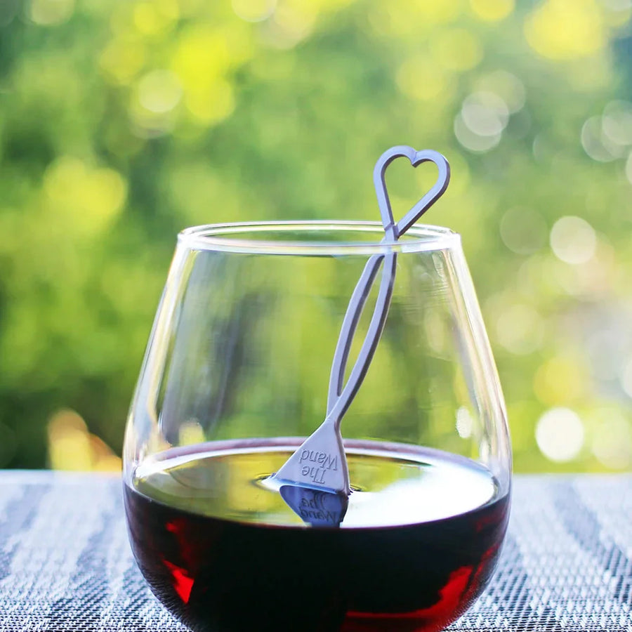 The Wand 1-Pack Wine Purifier - Silver