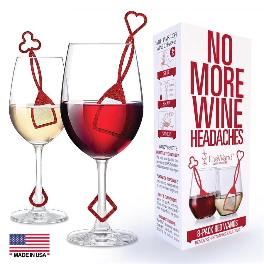 The Wand Wine Purifier - Red 8-Pack
