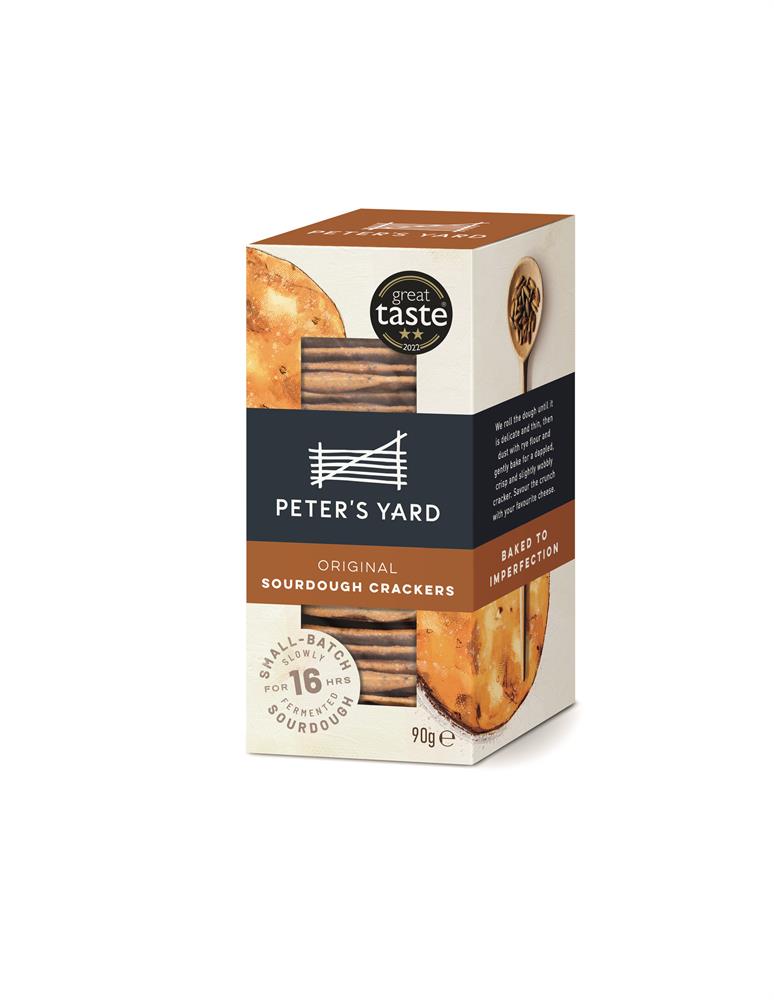 Peter's Yard Original Sourdough Crackers 90g