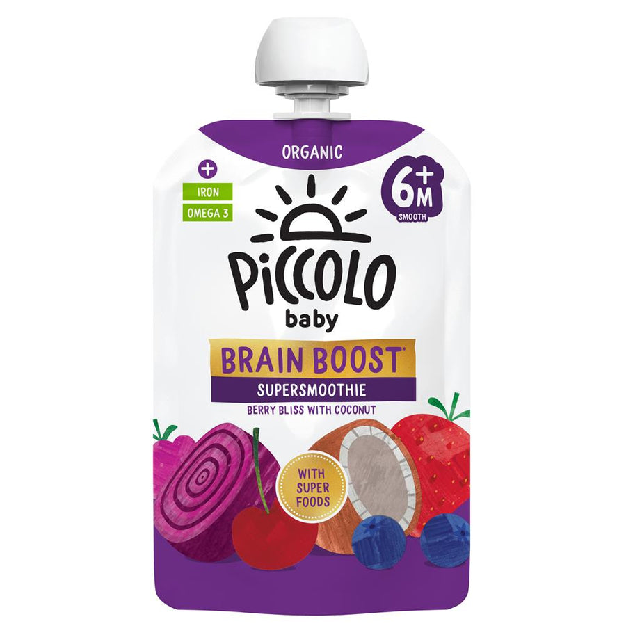 Piccolo Brain Boost Supersmoothie - Berry Bliss & Coconut
