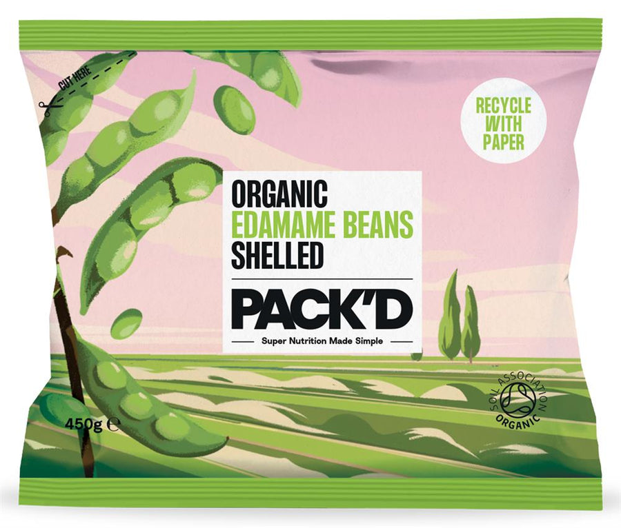 Organic Shelled Edamame (Soya) Beans (100%) 450g
