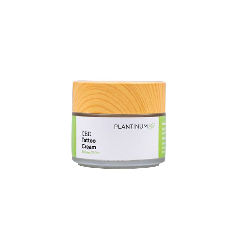 Plantinum CBD 500mg CBD Tattoo Cream - 100ml