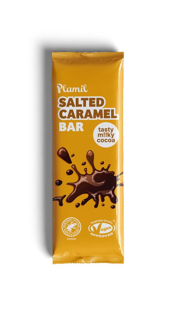 Plamil Salted Caramel Chocolate Bar 40g